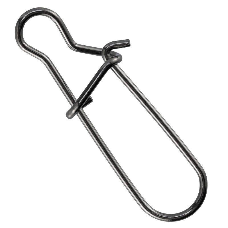 Dr.Fish 100 Pack Duo Lock Fishing Snaps Stainless Steel 26-220LB Lure Snaps Freshwater Saltwater Quick Change Speed Fishing Line Weights Clips(#6, 110Lb) - Image 1